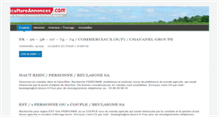 Desktop Screenshot of agricultureannonces.com
