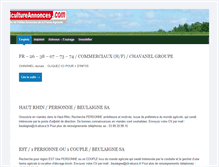 Tablet Screenshot of agricultureannonces.com